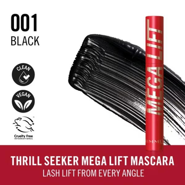 Rimmel Mega Lift Mascara Black Rimmel Mega Lift Mascara Black