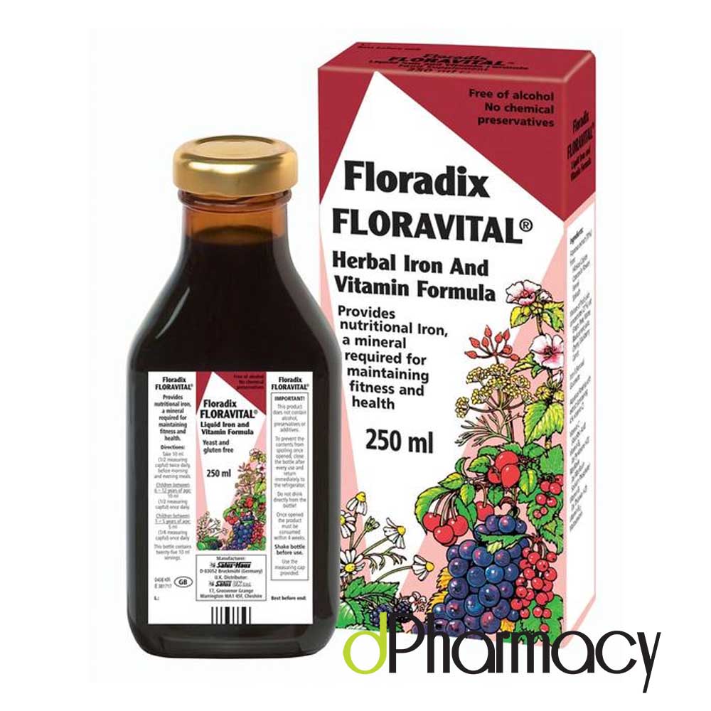 Salus Haus Floravital Liquid 500ml Salus Haus Floravital Liquid 500ml