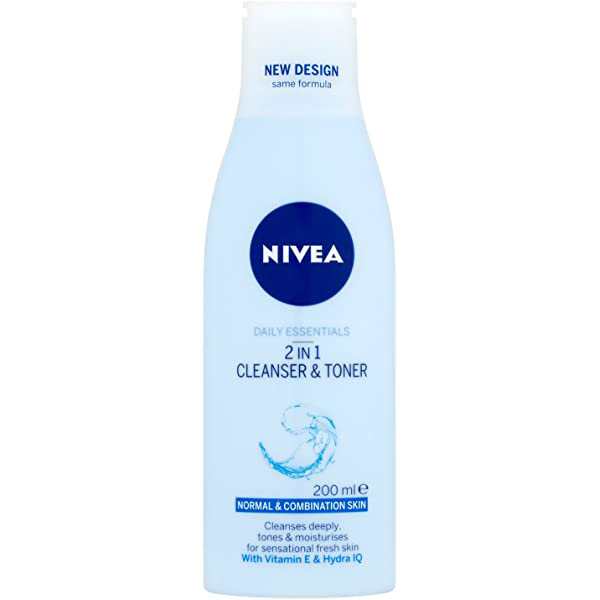 Nivea Daily Essentials Refresh 2in1 Cleanser & Toner 200ml Nivea Daily Essentials Refresh 2in1 Cleanser & Toner 200ml