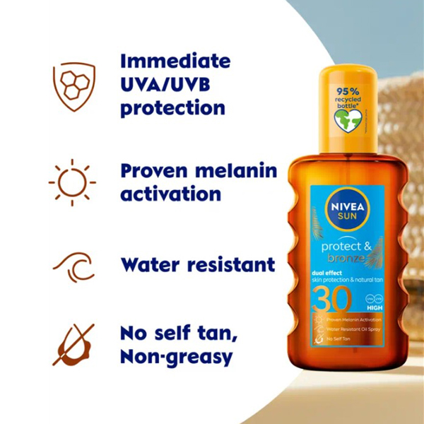 Nivea Sun Protect & Bronze Non Tinted Face Cream Spf30 Nivea Sun Protect & Bronze Non Tinted Face Cream Spf30