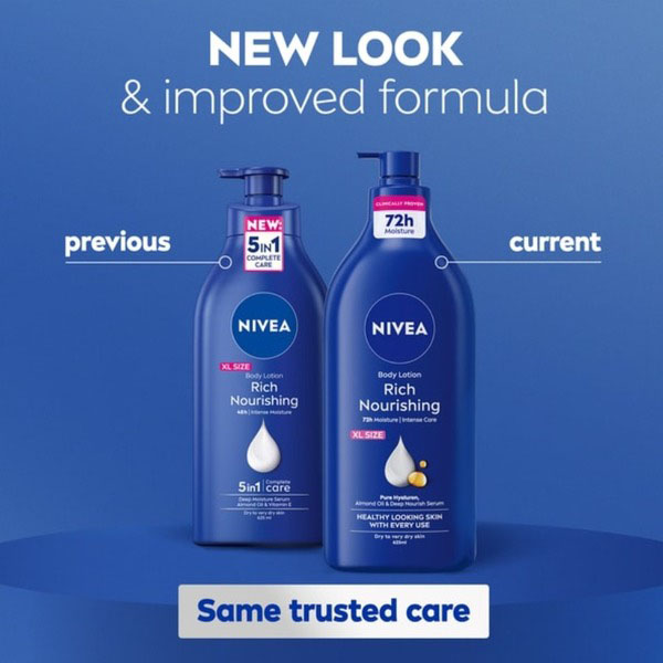 Nivea Rich Nourishing XL 625ml Nivea Rich Nourishing XL 625ml