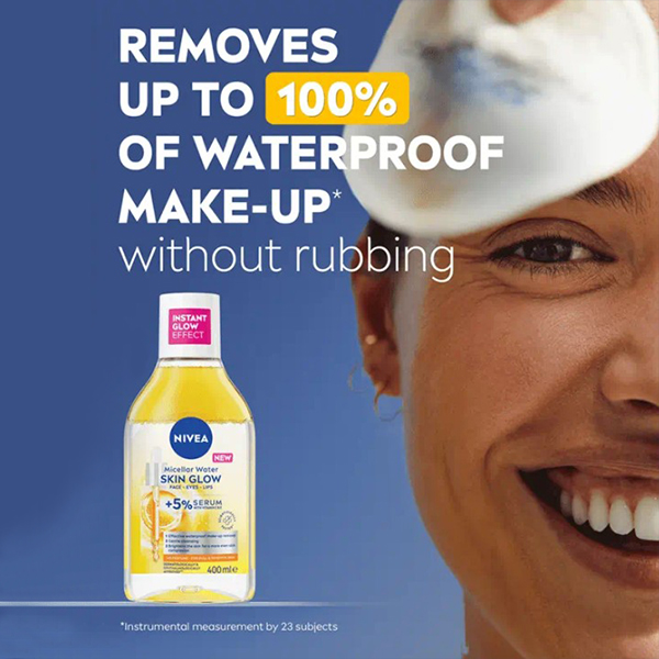 Nivea Skin Glow Serum Infused Micellar Water 400ml Nivea Skin Glow Serum Infused Micellar Water 400ml