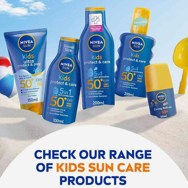 Nivea Sun Childrens Swim & Play F50 150ml Nivea Sun Childrens Swim & Play F50 150ml