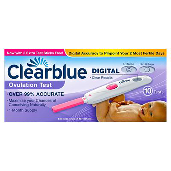 Clearblue Ovulation Test Digital 10 Clearblue Ovulation Test Digital 10