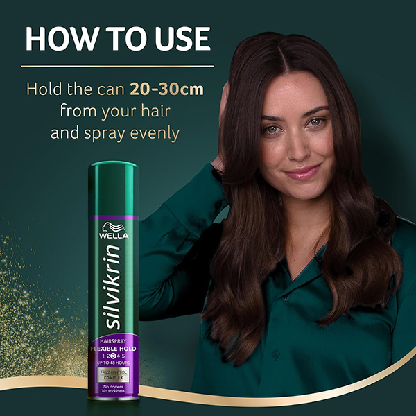 Silvikrin Hairspray Flexible Hold 250ml Silvikrin Hairspray Flexible Hold 250ml