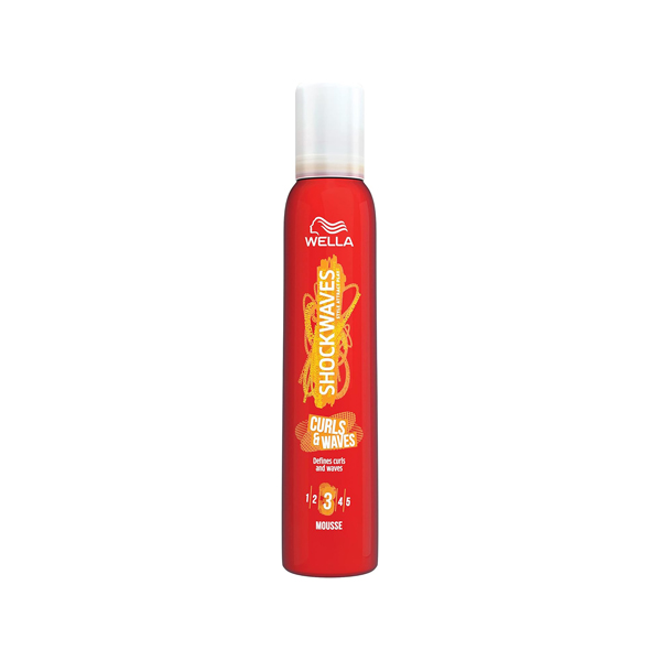 Wella Shockwaves Curls & Waves Mousse 200ml Wella Shockwaves Curls & Waves Mousse 200ml