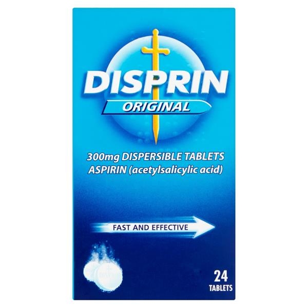 Disprin Original Dispersible Tablets 300Mg 24Pk Disprin Original Dispersible Tablets 300Mg 24Pk