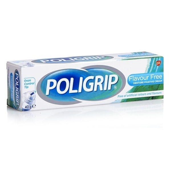 Poligrip Flavour Free denture Fixative 40g Poligrip Flavour Free denture Fixative 40g