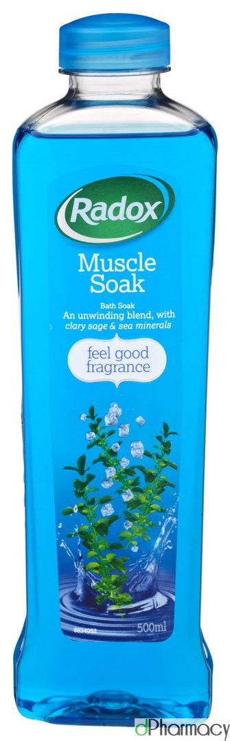 Radox Herbal Bath Therapy Muscle Soak 500Ml