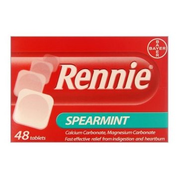 Rennie Chewable Antacid Tablets Peppermint (24) Rennie Chewable Antacid Tablets Peppermint (24)
