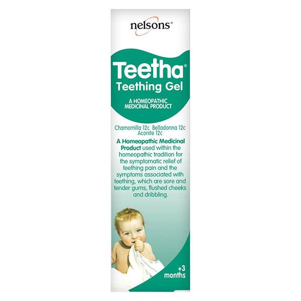 Nelson Teetha Teething Gel 15g Nelson Teetha Teething Gel 15g