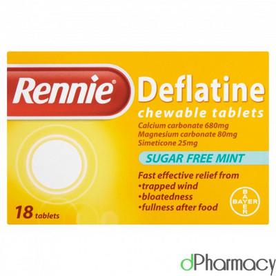 Rennie Deflatine Chewable Tablets (15)
