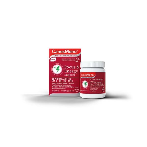 CanesMeno Focus & Energy Tablets 30