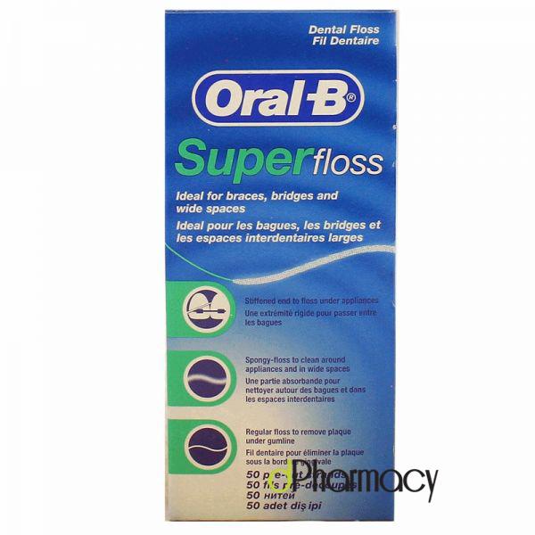 Oral B Superfloss Strands 50