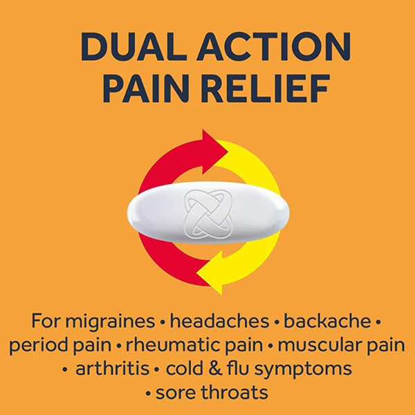 Nuromol Dual Action Pain Relief 500 / 200mg 24 Tablets