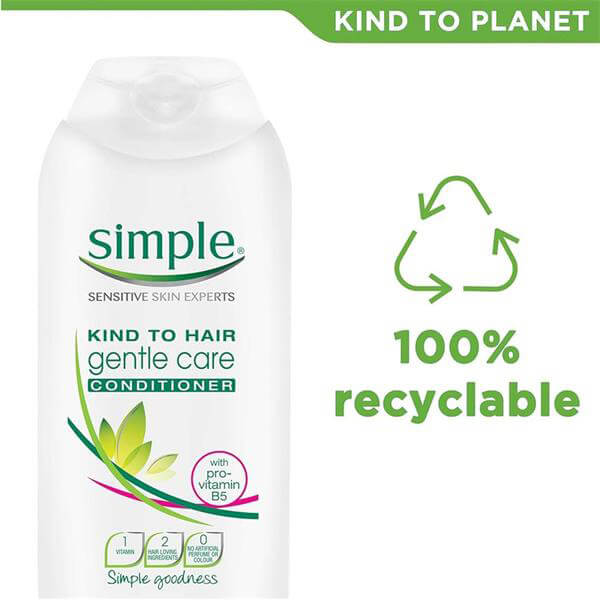 Simple Kind To Hair Gentle Care Conditioner 200ml Simple Kind To Hair Gentle Care Conditioner 200ml