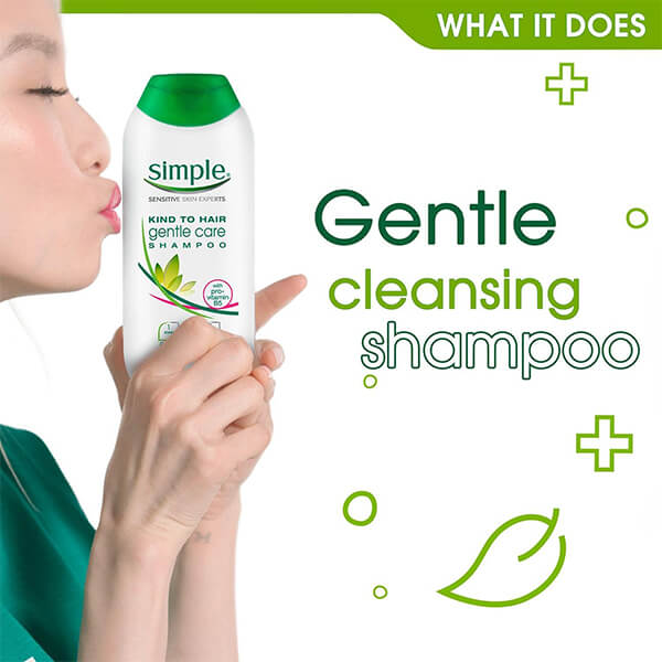 Simple Hair Gentle Shampoo Frequent Use 200ml