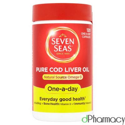 Seven Seas Cod Liver Oil Capsules One A Day 120 Seven Seas Cod Liver Oil Capsules One A Day 120