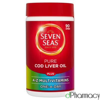 Seven Seas Cod Liver Oil & Multivitamin Capsules 90 Seven Seas Cod Liver Oil & Multivitamin Capsules 90