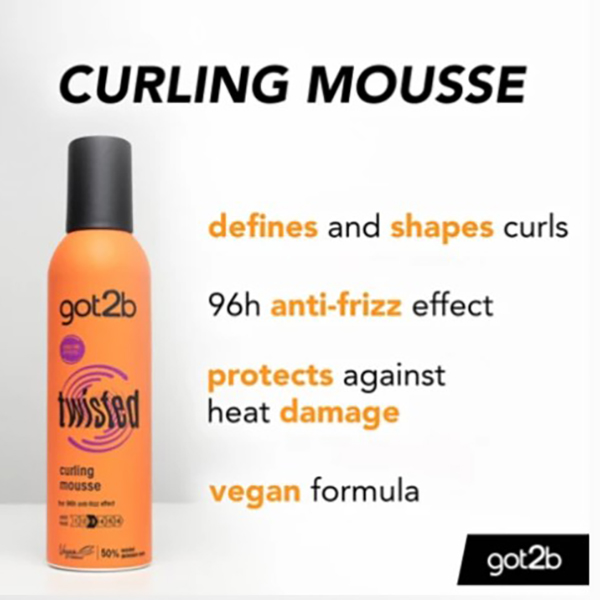 Schwarzkopf Got2b Twisted Mousse 250Ml Schwarzkopf Got2b Twisted Mousse 250Ml