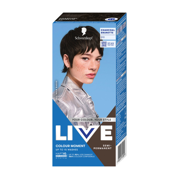 Schwarzkopf Live Colour Moment Charcoal Brunette Schwarzkopf Live Colour Moment Charcoal Brunette