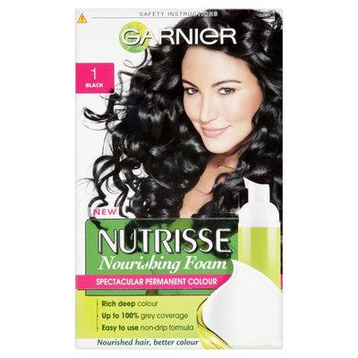 Garnier Nutrisse Cr&egrave;me Permenant Hair Colour 1 Black