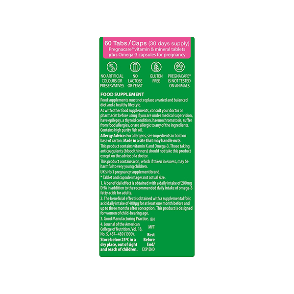 Vitabiotics Pregnacare Plus 28 Tablets