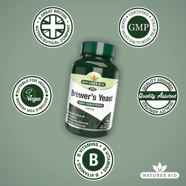 Natures Aid Brewers Yeast (500tabs) Natures Aid Brewers Yeast (500tabs)