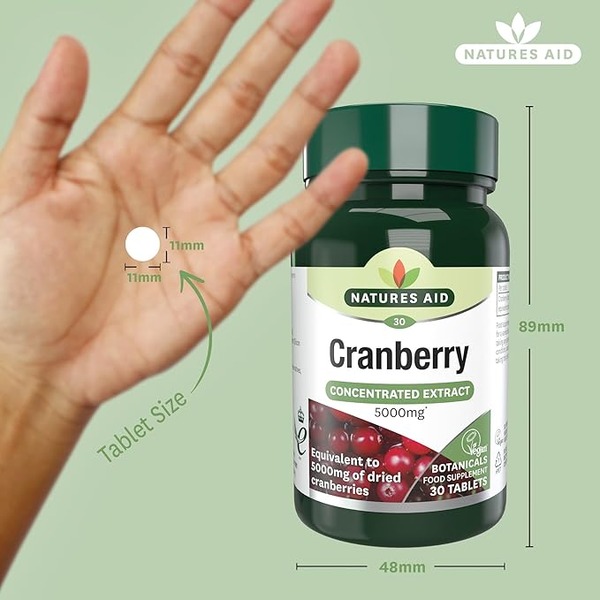 Natures Aid Cranberry 200mg (30tabs) Natures Aid Cranberry 200mg (30tabs)