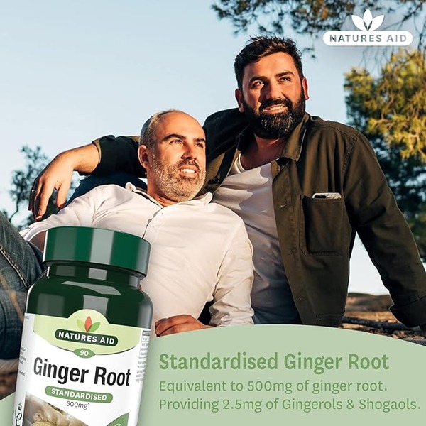 Natures Aid Ginger 500mg (90tabs) Natures Aid Ginger 500mg (90tabs)