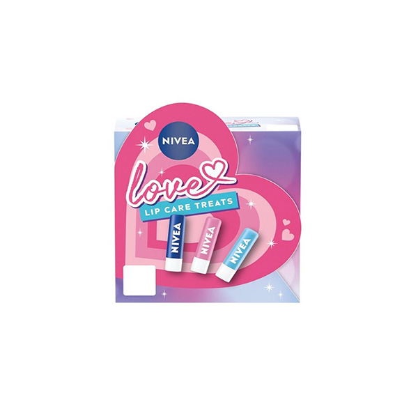 Nivea Love Lip Care Treats Set 