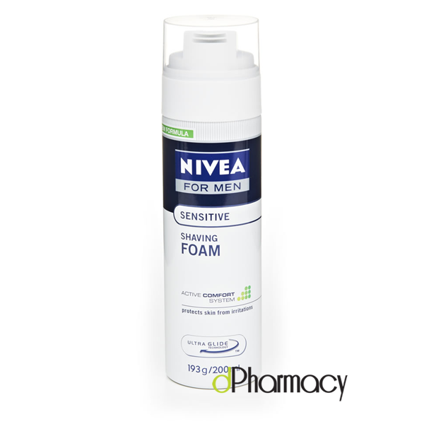 Nivea Men Shaving Foam Sensitive 200ml Nivea Men Shaving Foam Sensitive 200ml
