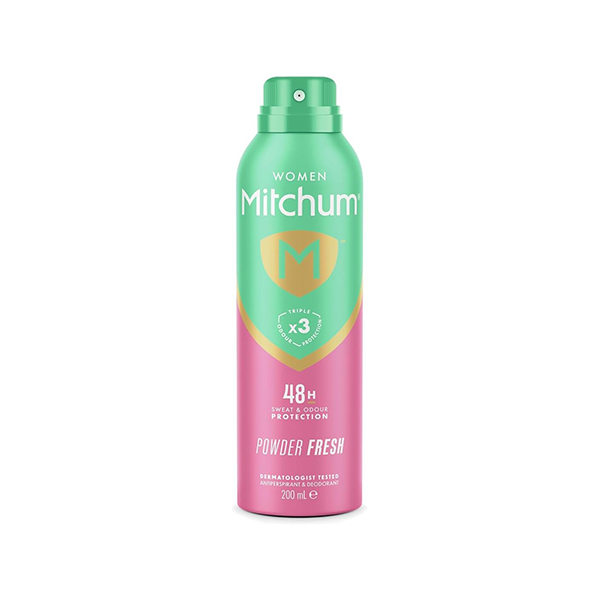 Mitchum Ladies Anti-Perspirant Spray Deodorant Powder Fresh 200ml Mitchum Ladies Anti-Perspirant Spray Deodorant Powder Fresh 200ml