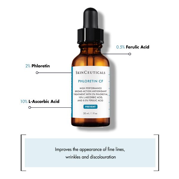 SkinCeuticals Double Defence Phloretin Kit | Free Advanced Brightening SPF50 Moisturiser SkinCeuticals Double Defence Phloretin Kit | Free Advanced Brightening SPF50 Moisturiser