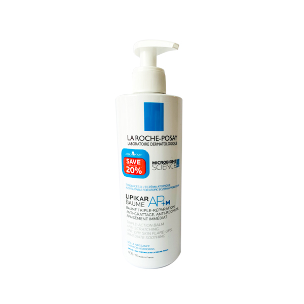La Roche Posay Lipikar Baume Ap+m 400ml Save 20% La Roche Posay Lipikar Baume Ap+m 400ml Save 20%