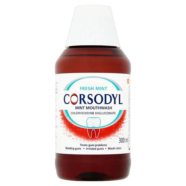 Corsodyl Alcohol Free Mouthwash Mint 300ml Corsodyl Alcohol Free Mouthwash Mint 300ml