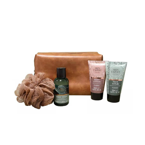 The Kind Edit Co. Skin Expert 5 Piece Travel Bag For Him The Kind Edit Co. Skin Expert 5 Piece Travel Bag For Him