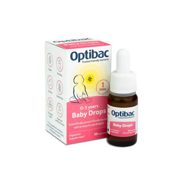 Optibac Baby Probiotic Drops 10ml (30 servings) Optibac Baby Probiotic Drops 10ml (30 servings)