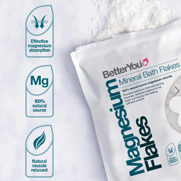 BetterYou Magnesium Flakes 1kg BetterYou Magnesium Flakes 1kg
