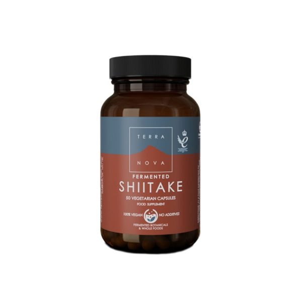 Terranova Nutrition Fermented Shiitake (50 Caps) Terranova Nutrition Fermented Shiitake (50 Caps)