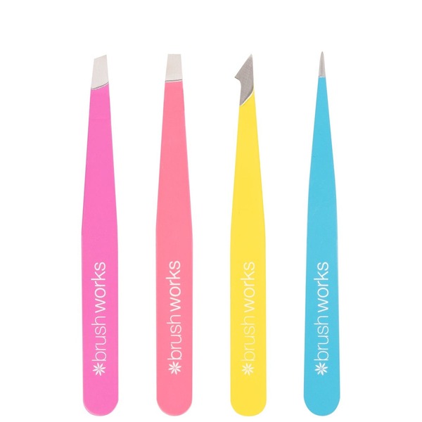 Brushworks Combination Tweezer Set Brushworks Combination Tweezer Set
