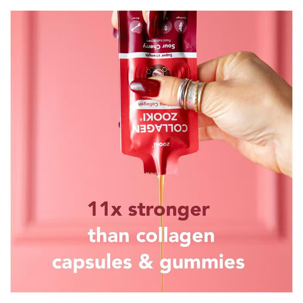 Zooki Super Strength Marine Collagen 11000mg Sour Cherry (30 Sachets)