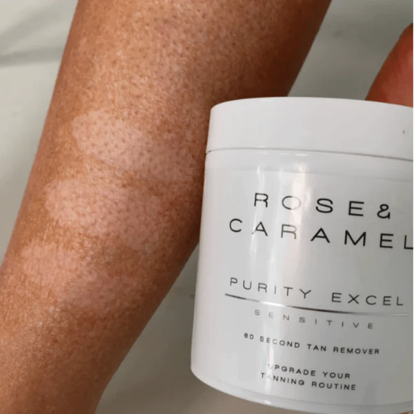 Rose & Caramel Purity Excel 60 Second Self Tan Remover Sensitive 440ml Rose & Caramel Purity Excel 60 Second Self Tan Remover Sensitive 440ml