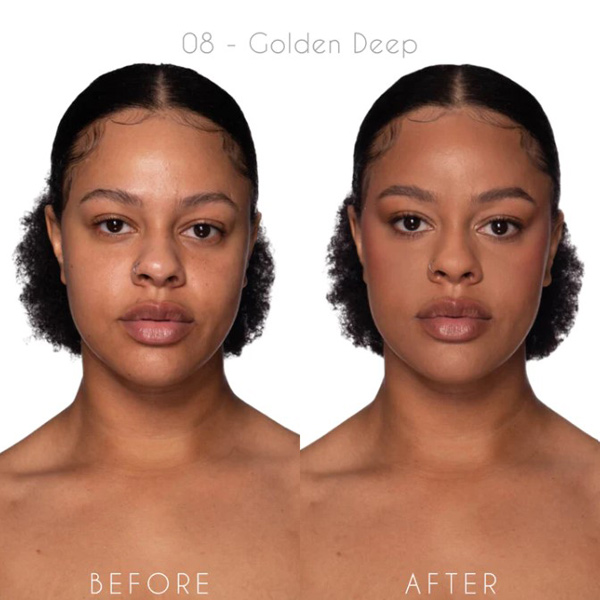 BPerfect Mrs Glam Glorious Skin Powder Foundation 08 Golden Deep BPerfect Mrs Glam Glorious Skin Powder Foundation 08 Golden Deep
