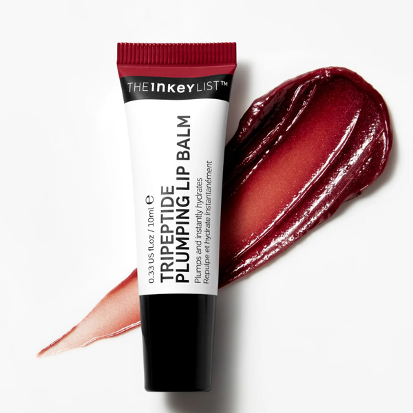 The Inkey List Tripeptide Plumping Lip Balm Berry Tint 10ml The Inkey List Tripeptide Plumping Lip Balm Berry Tint 10ml