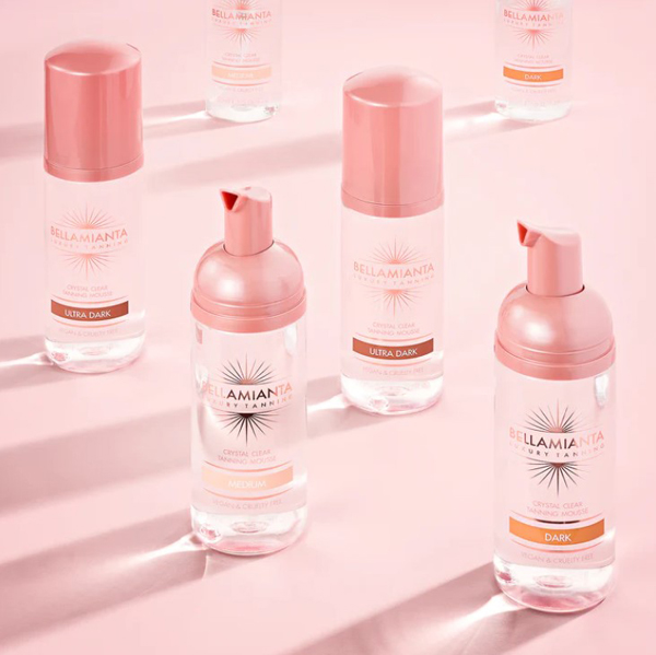 Bellamianta Tanning Mousse Crystal Clear Dark 150ml Bellamianta Tanning Mousse Crystal Clear Dark 150ml