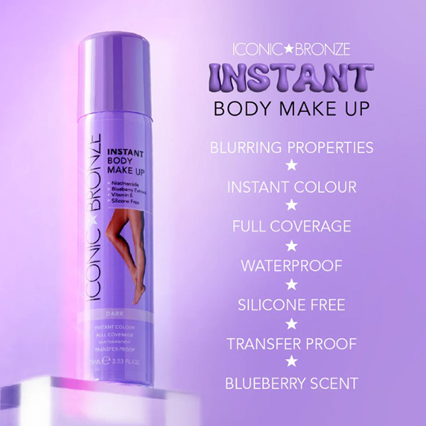 Iconic Bronze Instant Body Make Up Medium 75ml