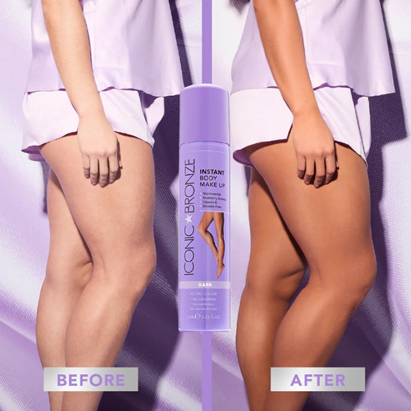 Iconic Bronze Instant Body Make Up Dark 75ml