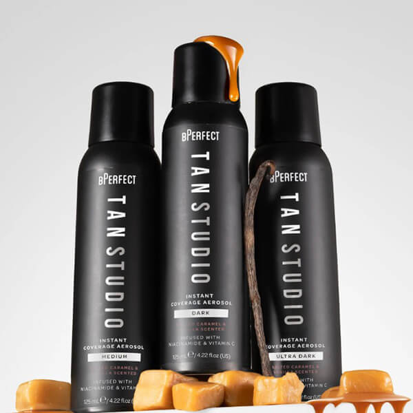 BPerfect Tan Studio Instant Aerosol Tan Dark 125ml BPerfect Tan Studio Instant Aerosol Tan Dark 125ml