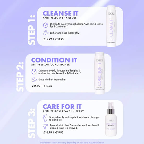 Voduz Condition It Anti Yellow Conditioner 300ml Voduz Condition It Anti Yellow Conditioner 300ml